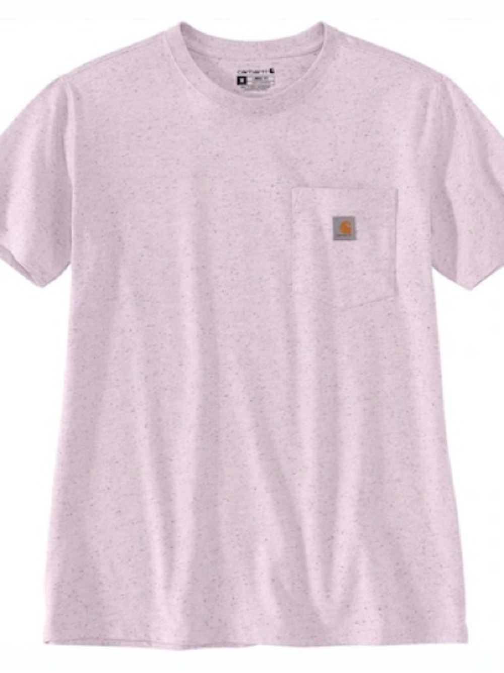 Carhartt Women’s Size Small 4-6 Pocket Tee T-shirt Heather Lavender Limited Ed
